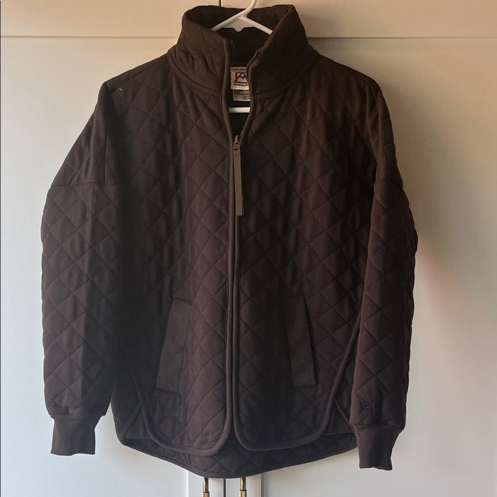Avalanche Quilted Brown Jacket